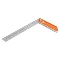 Escuadra Para Carpintero Ac. Inox. 12" Truper 14376 - Naranja  /  Gris